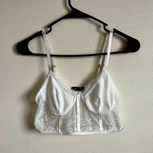 WHITE LINGERIE PIECE